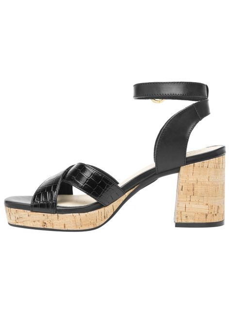 Sandalia Mujer  Kadeisha Negro Flexi-3