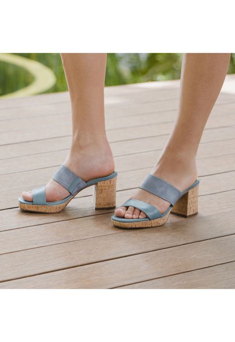 Sandalia Mujer Kadeisha 123005 Azul Flexi-1