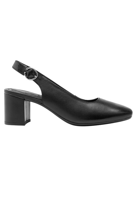 Zapato Mujer Cuero Marione Negro Flexi-0