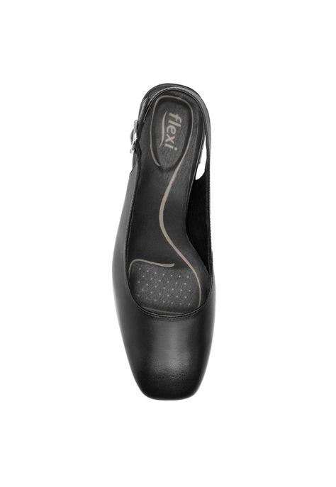 Zapato Mujer Cuero Marione Negro Flexi-4