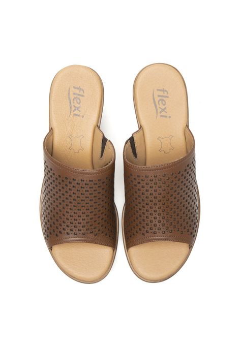 Sandalia Mujer Lory 102920 Café Flexi-6