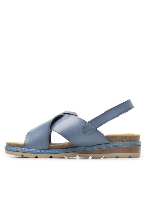 Sandalia Mujer Cassia 129501 Azul Flexi-2