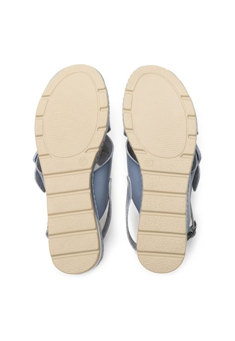 Sandalia Mujer Cassia 129501 Azul Flexi-6