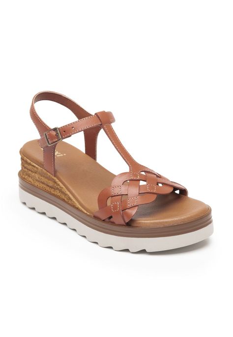Sandalia Mujer Manaus 127703 Rosa Terracota Flexi-2
