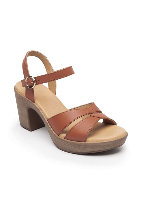 Sandalia Mujer Lory 102921 Rosa Terracota Flexi-1