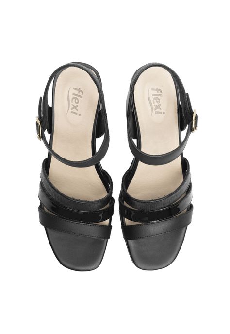 Sandalia Mujer Kadeisha 123007 Negro Flexi-6