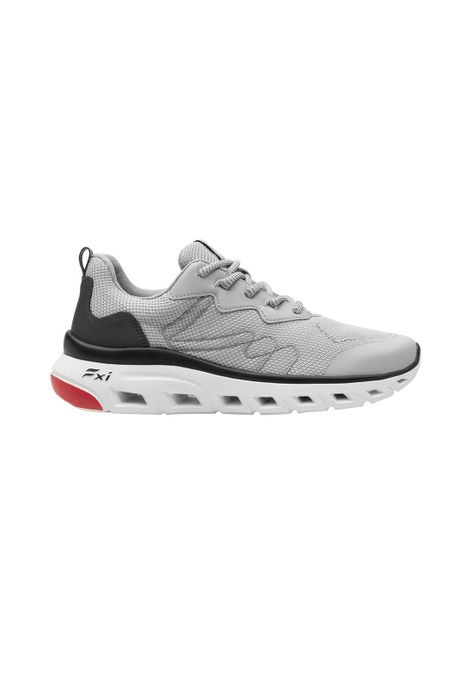 Zapatilla Flexi Hombre Slack Gris-2