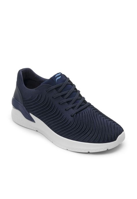 Zapatilla Hombre Clipper 405401 Azul Flexi-1