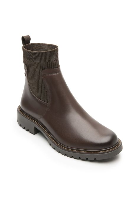 Botín Mujer Aldara 37821 Chocolate Flexi-1