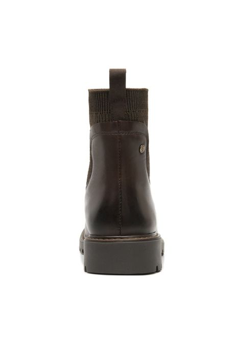 Botín Mujer Aldara 37821 Chocolate Flexi-4