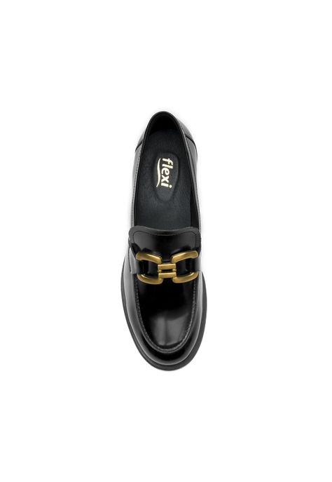 Zapato Mujer Cuero Neisi Negro Flexi-6
