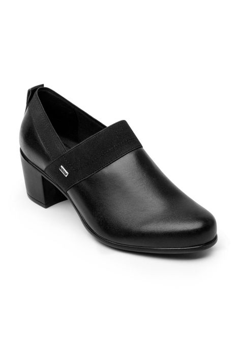 Zapato Mujer Cuero Renata Negro Flexi-0