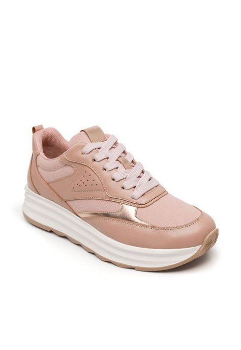Zapatilla Mujer Nat 127102 Rosa Flexi-1