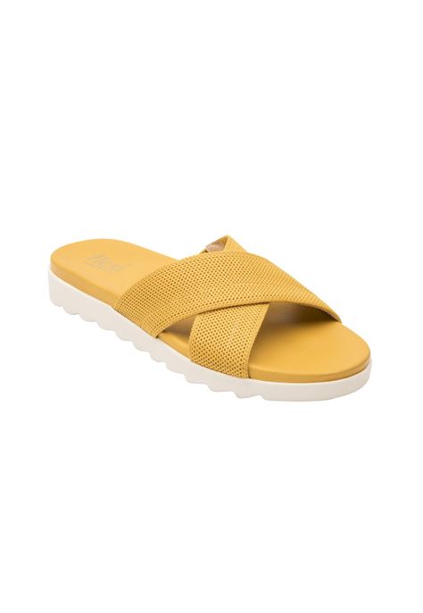 Sandalia Flexi Mujer Norah Amarillo-0