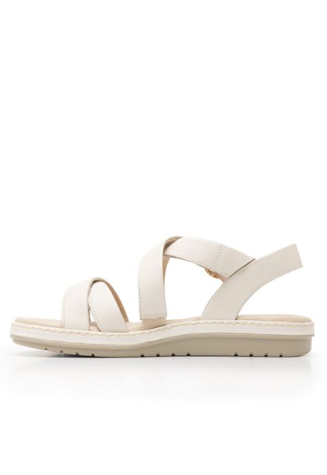Sandalia Mujer Peonia 100227 Blanco Crema Flexi-3
