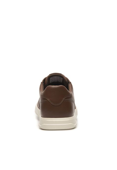 Zapatilla Hombre Creta 412408 Café Flexi-3