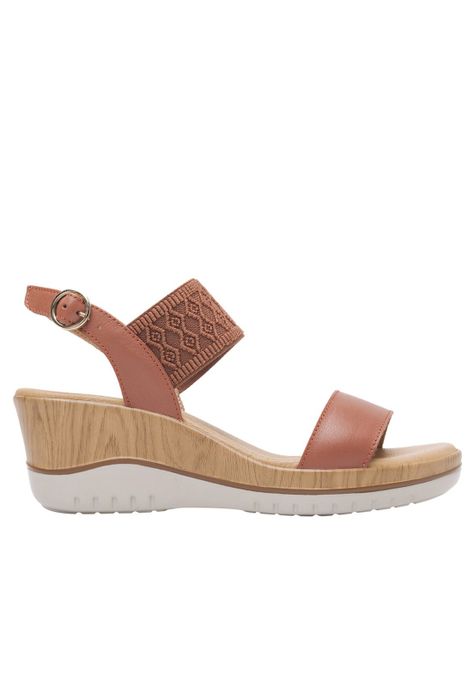 Sandalia Mujer Emily 113310 Rosa Terracota Flexi-0