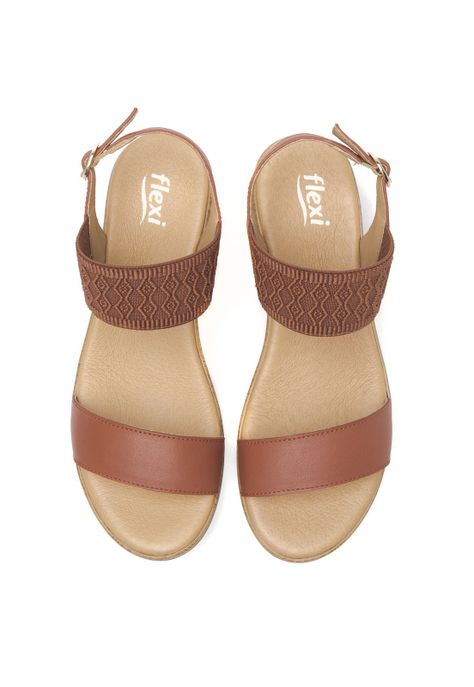 Sandalia Mujer Emily 113310 Rosa Terracota Flexi-5