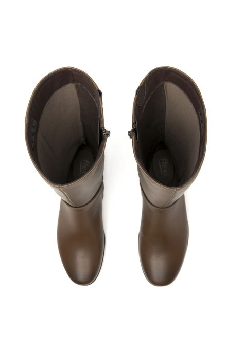 Bota Mujer Yulisa 45231 Café Flexi-5
