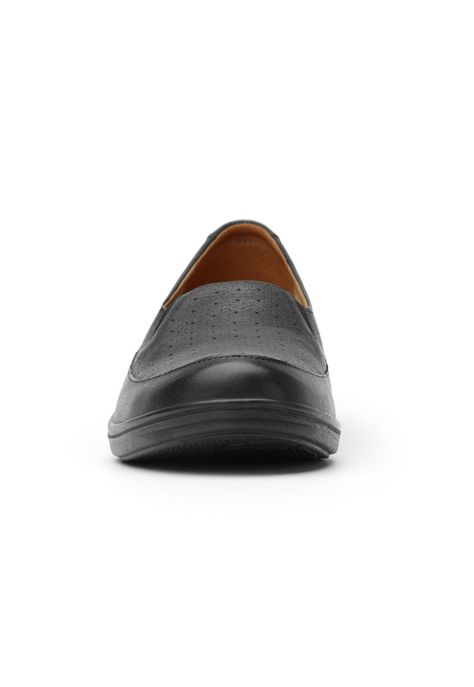 Zapato Mujer Cuero Castaña Negro Flexi-1