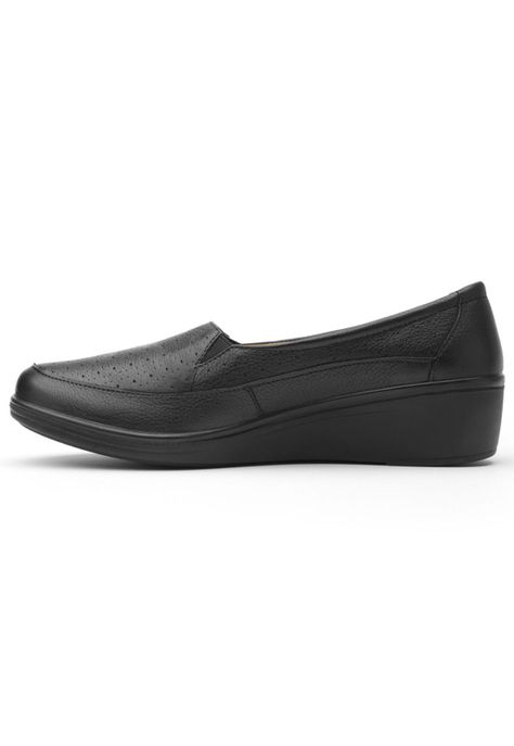 Zapato Mujer Cuero Castaña Negro Flexi-3