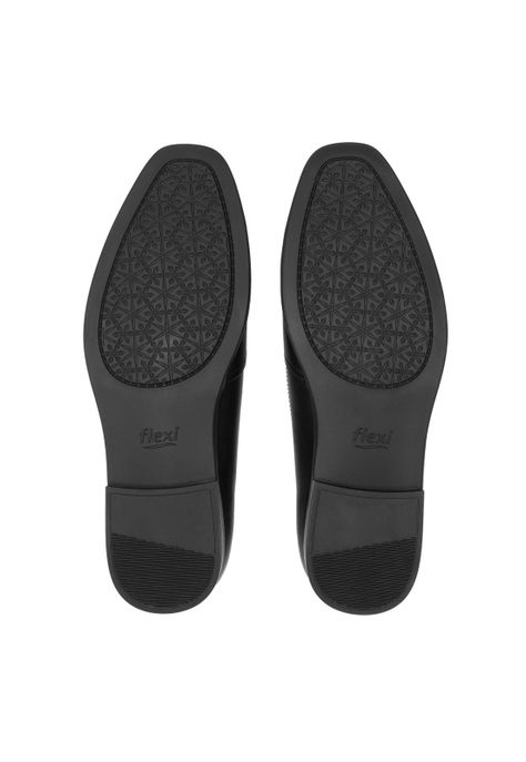 Mocasín Mujer Cuero Hayek 126601 Negro Flexi-6