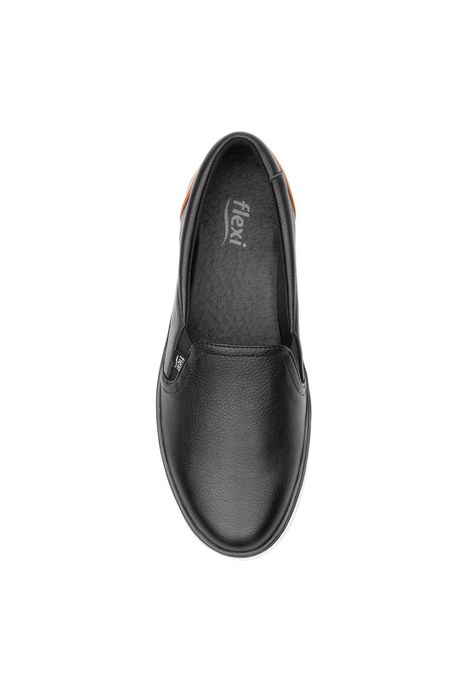 Zapatilla Mujer Canoli Negro Flexi-5