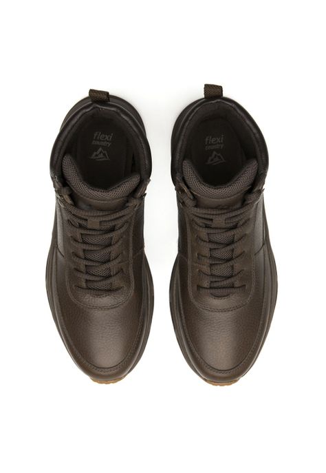Botín Hombre Klimber 410904 Chocolate Flexi-6