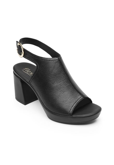Sandalia Mujer Birgit 122703 Negra Flexi-1