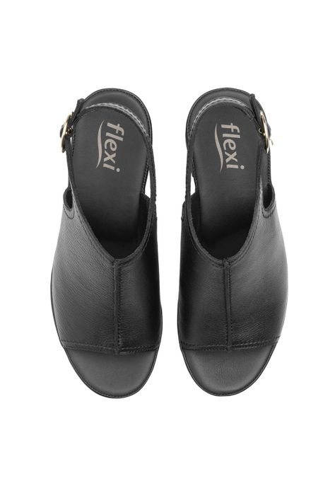 Sandalia Mujer Birgit 122703 Negra Flexi-5