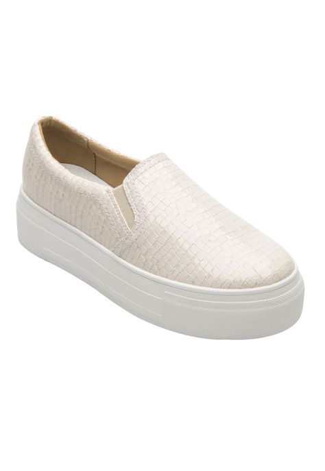 ZAPATILLA MUJER LINA 125403 BLANCO PERLA-1