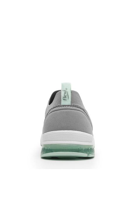 Zapatilla Mujer Casiopea 105112 Gris Flexi-4