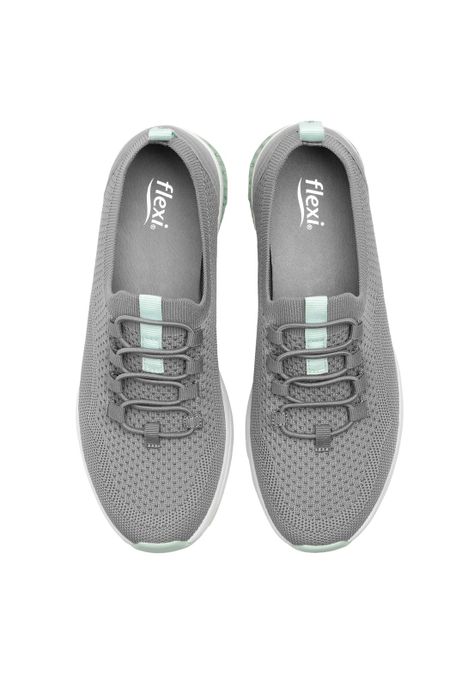 Zapatilla Mujer Casiopea 105112 Gris Flexi-6