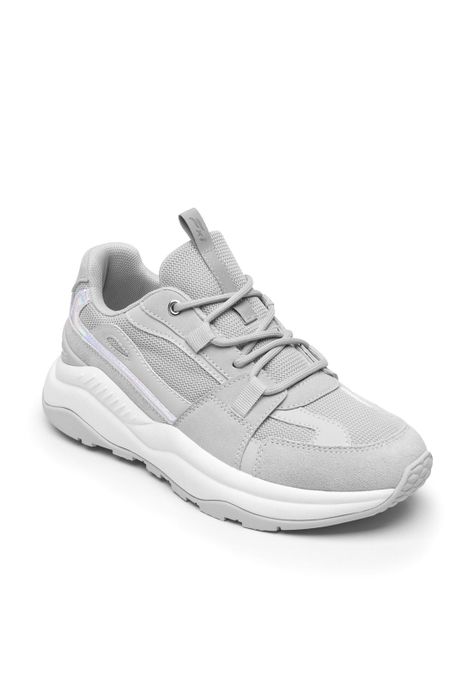Zapatilla Mujer Nami 124903 Gris Flexi-1