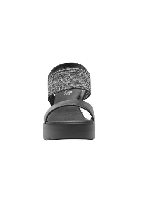 Sandalia Flexi Mujer Fetuccini Negro-3