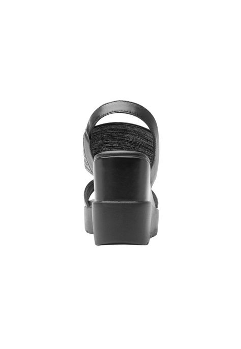 Sandalia Flexi Mujer Fetuccini Negro-5
