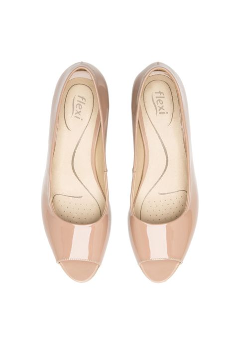 Zapato Mujer Pipa 124404 Nude Flexi-6