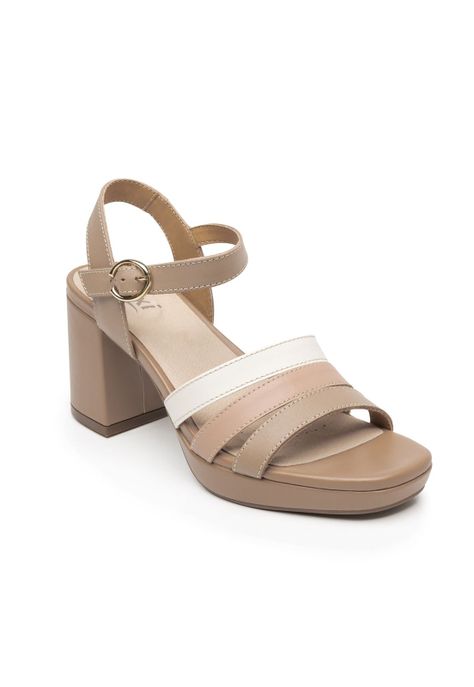 Sandalia Mujer Kadeisha 123007 Taupe Flexi-1