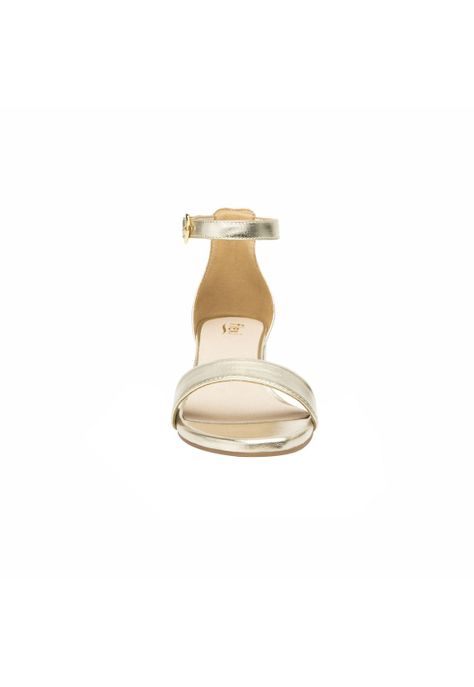 Sandalia Mujer Celine Dorado Flexi-5