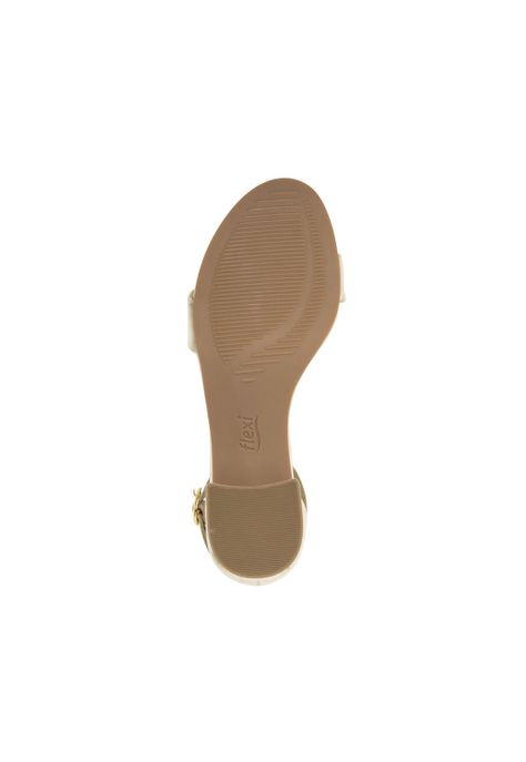 Sandalia Mujer Celine Dorado Flexi-6