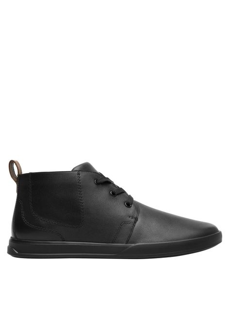 Zapatilla Hombre Creta 412405 Negro Flexi-0