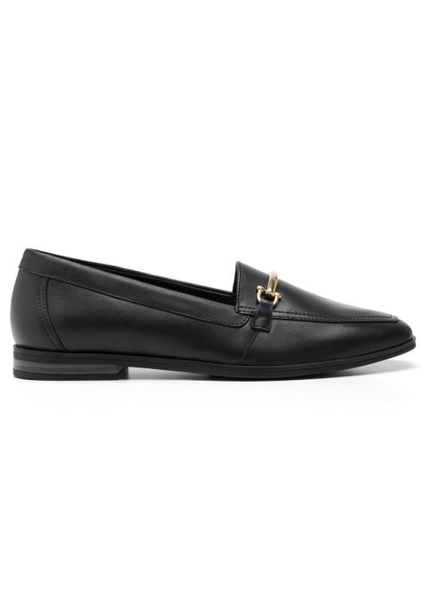 Mocasín Mujer Cuero Hayek 126602 Negro Flexi-0
