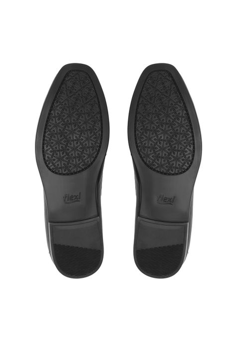 Mocasín Mujer Cuero Hayek 126602 Negro Flexi-6