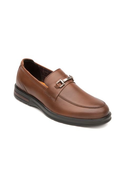 Zapato Flexi Hombre Waze Tan-0