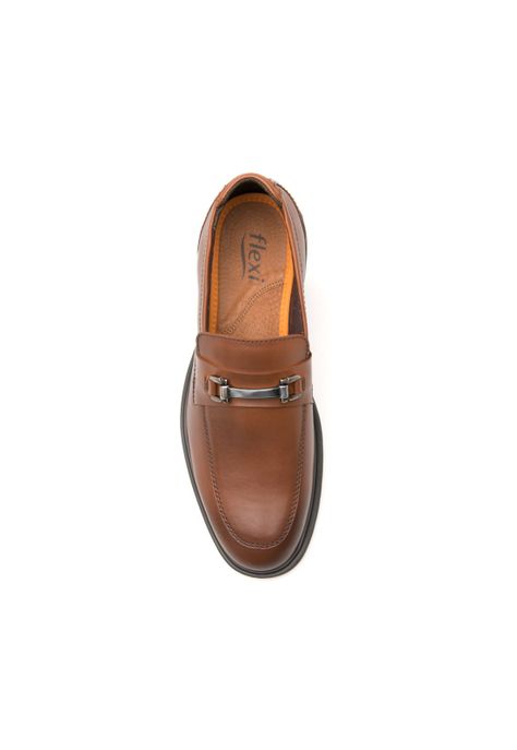 Zapato Flexi Hombre Waze Tan-5