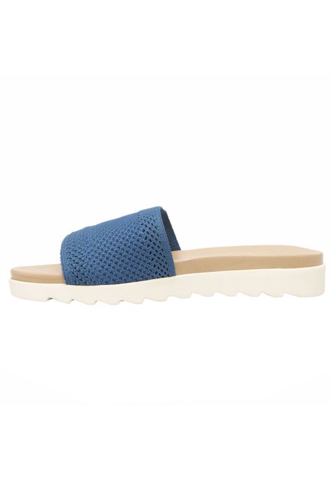 Sandalia Mujer Norah Azul Flexi-3