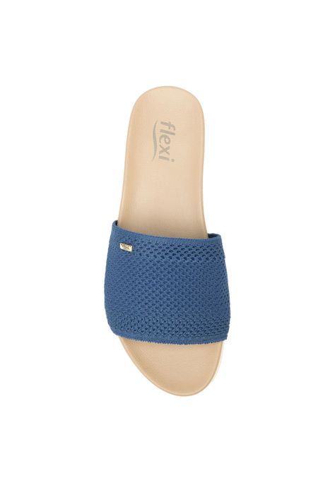Sandalia Mujer Norah Azul Flexi-5