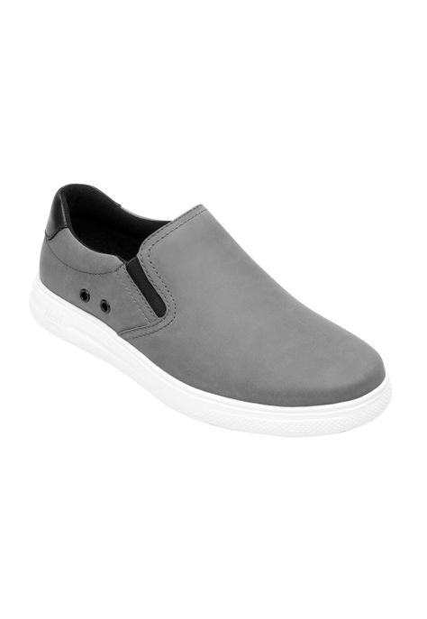 Zapatilla Hombre Griezman Gris Flexi-0