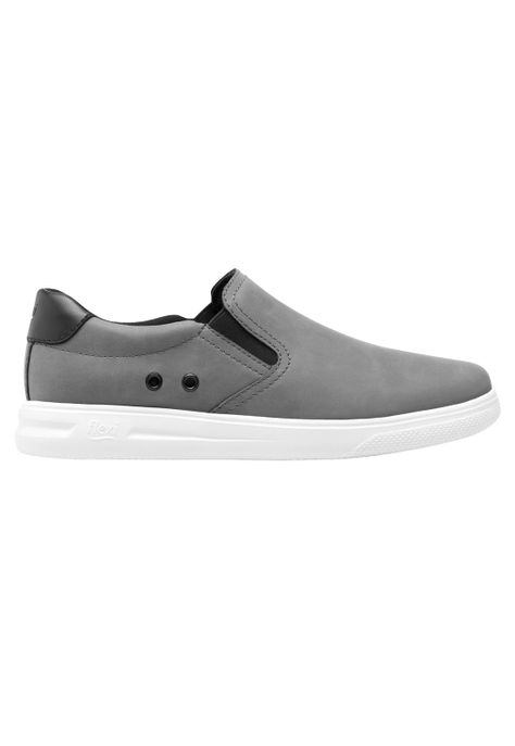 Zapatilla Hombre Griezman Gris Flexi-1