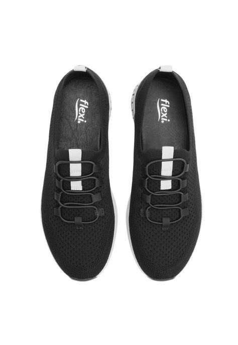 Zapatilla Mujer Casiopea 105112 Negra Flexi-5